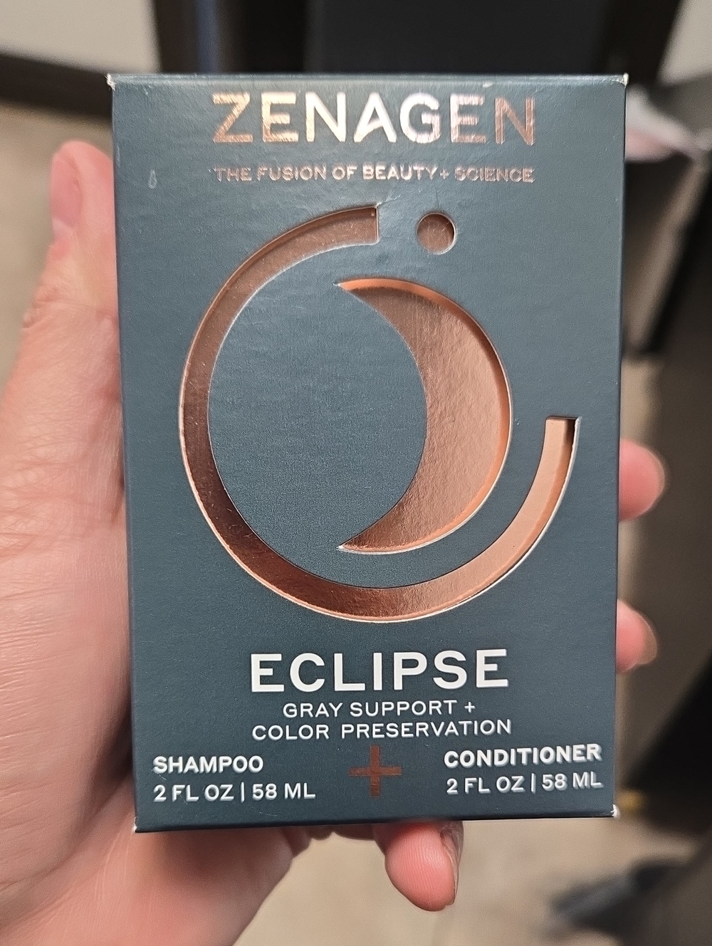 Zena Eclipse Gray Support + Color Preservation Duo
